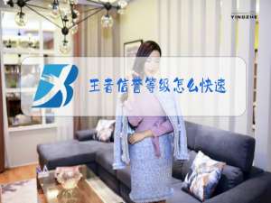 王者信誉等级怎么快速