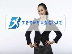 王者营地可以查这个战区战力吗