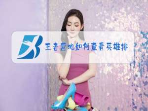 王者营地如何查看英雄排名