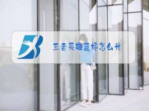 王者英雄蓝标怎么升