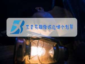 王者英雄修炼选哪个划算