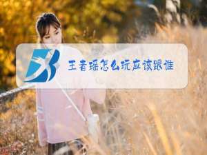 王者瑶怎么玩应该跟谁