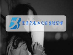 王者怎么二次实名验证