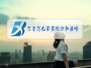 王者怎么看表现分和巅峰分