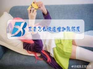 王者怎么快速增加熟练度