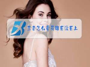 王者怎么看英雄有没有上榜