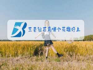 王者钻石局哪个英雄好上分