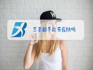 王者助手能买皮肤吗