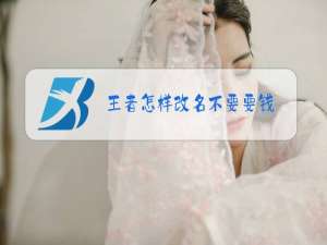 王者怎样改名不要要钱