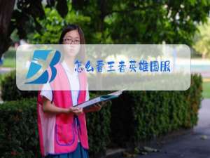 怎么看王者英雄国服