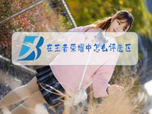 在王者荣耀中怎么评选区服
