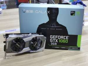 1599元非公版影驰GTX1060 3GB虎将显卡评测