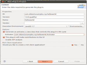 eclipse rcp详解Hello World以及eclipse rcp和osgi的简单展示(图文)