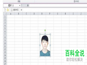 excel表格中插入照片的底色怎么设置更改