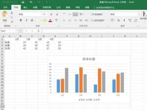 Excel2016图表底部怎么添加数据表格?