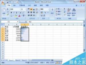 excel2007表格中的数据怎么使用数据条展示?