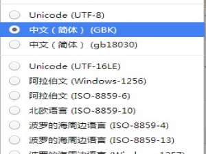 谷歌浏览器编码怎么设置?怎么设置网页的默认编码