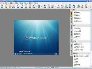 光影魔术手为什么显示的界面是乱码的?