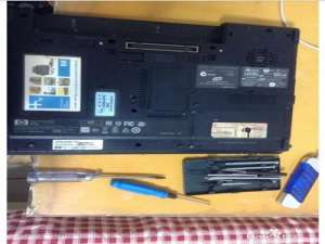 惠普笔记本电脑清灰方法?