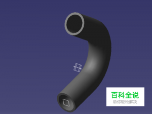 绘制一个45度的弯头