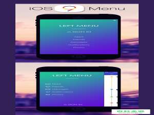 iOS9 APP左侧菜单设计抢先看！