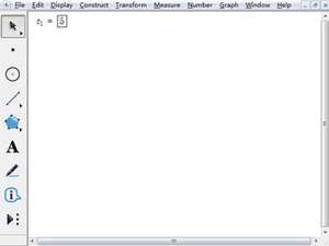 几何画板怎么快速等分线段?