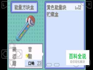 口袋妖怪漆黑的魅影怎么制作能量块