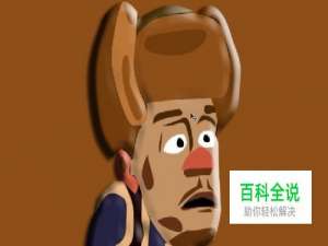 卡通光头强图片绘制