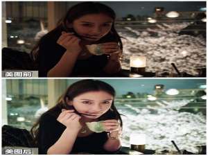 美图秀秀教你轻松修复效曝光补偿黯淡夜照片