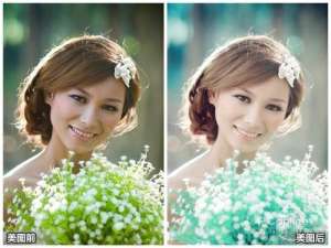 美图秀秀快速打造小清新风格