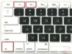 Mac怎么调节屏幕亮度