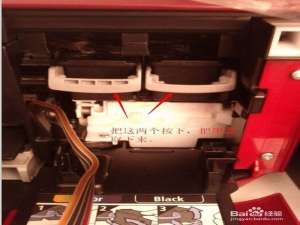 喷墨打印机连供的安装方法