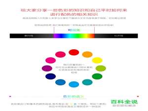 配色新技巧！色彩的知识和运用