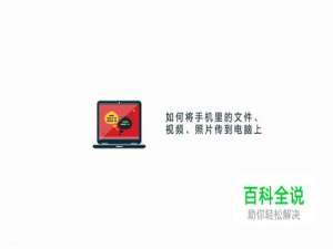 如何将手机里的文件、视频、照片传到电脑上