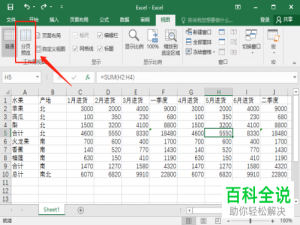 如何通过Excel分页预览功能调整表格范围