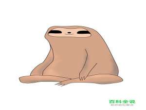 如何用ps绘制出一个简笔画树懒？