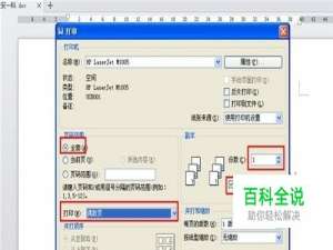 如何在打印纸的正反面打印文档（资料文件）