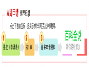 世界吉尼斯纪录申报流程