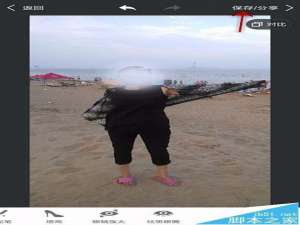 手机美图秀秀怎么将照片中人物的腿拉长?