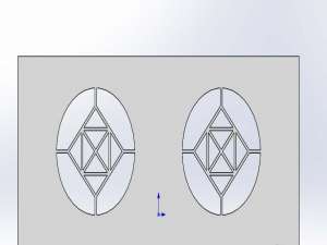SolidWorks怎么绘制通风口的平面图?