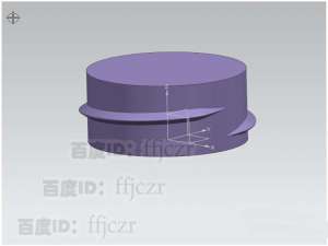 UG怎么创建收口螺纹模型?