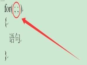 vs中for语句多个表达式都省略情况分析