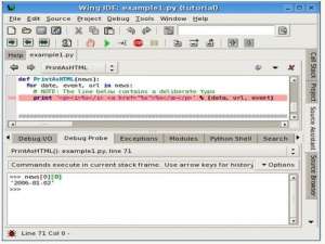 Wing IDE如何进行命令行调试