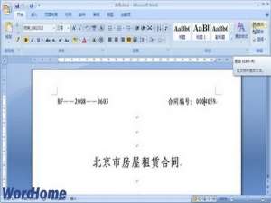 Word2007如何同时显示所有查找到的内容