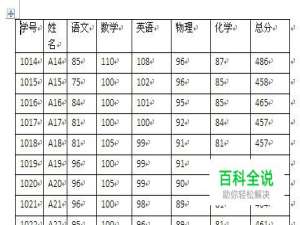 word2010中调整表格列宽的方法