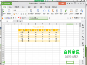 WPS表格中对表格标题和样式的美化技巧