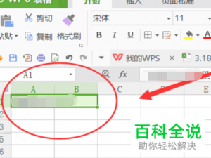 WPS表格中隐藏的行列如何取消隐藏