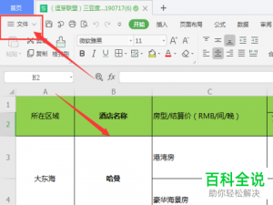 WPS表格怎么进行加密