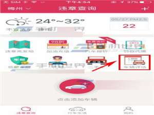 违章查询助手怎么估值车辆?