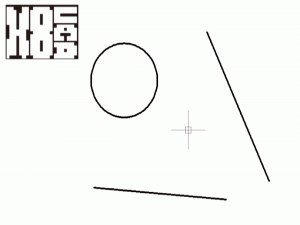 用cad如何做切线（cad怎么画与三条线相切的圆）